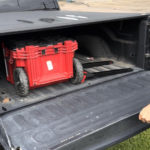 Metalmark toolbox versatility with Packout handle solution on site