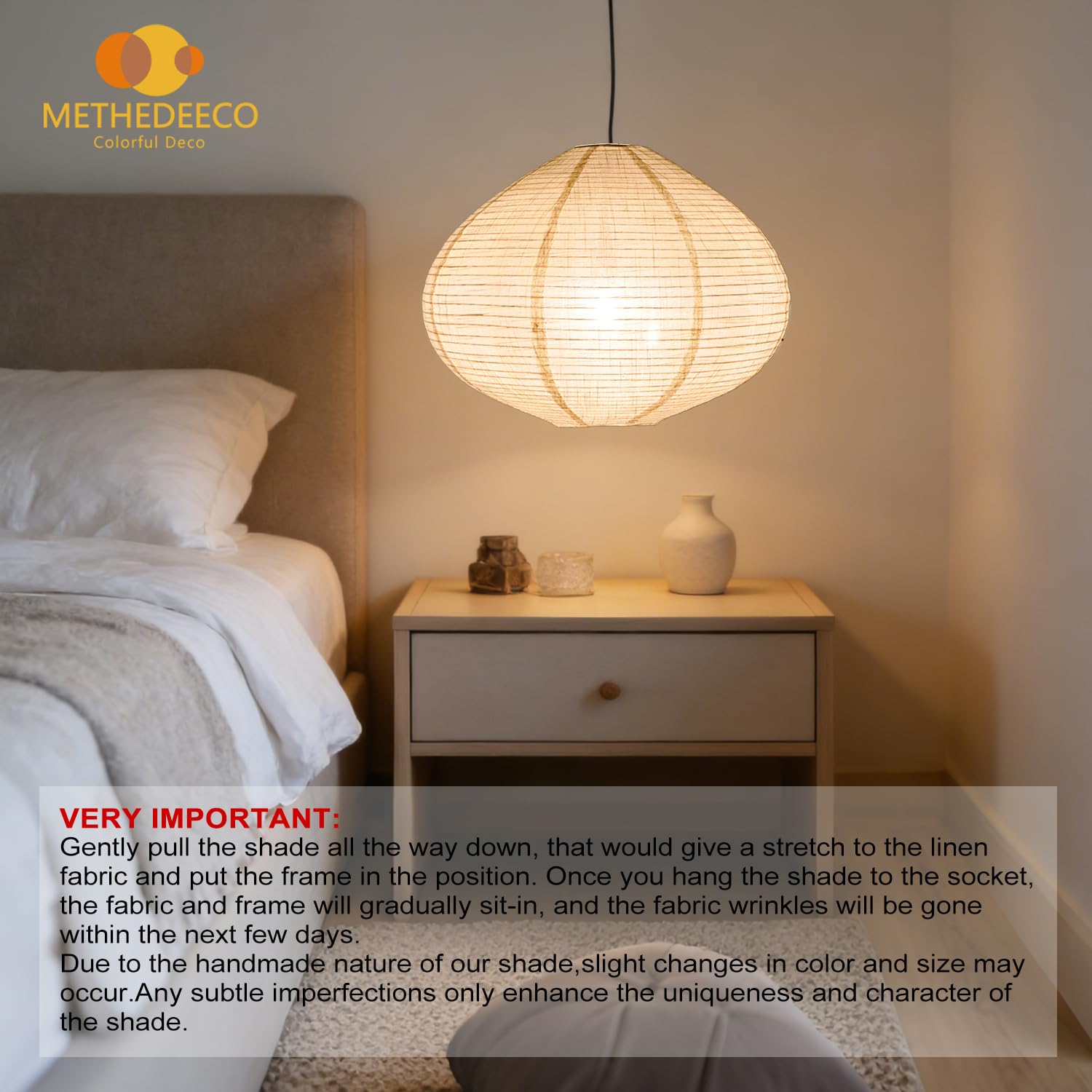 METHEDEECO steel-wire-frame ensures durable support for long-lasting use.