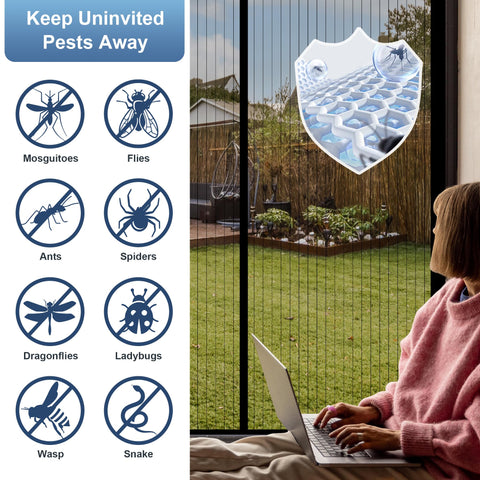 METAONLY fresh air flow visual shows how the door maintains ventilation.