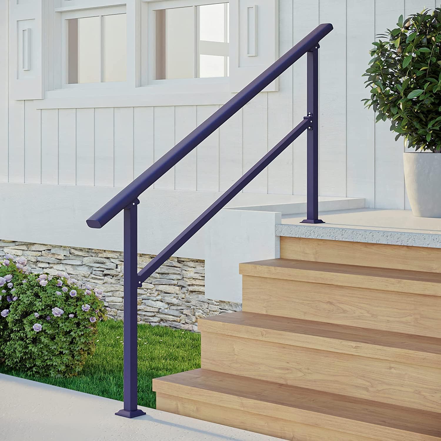 Metty Metal easy install rail kit includes tools and guide