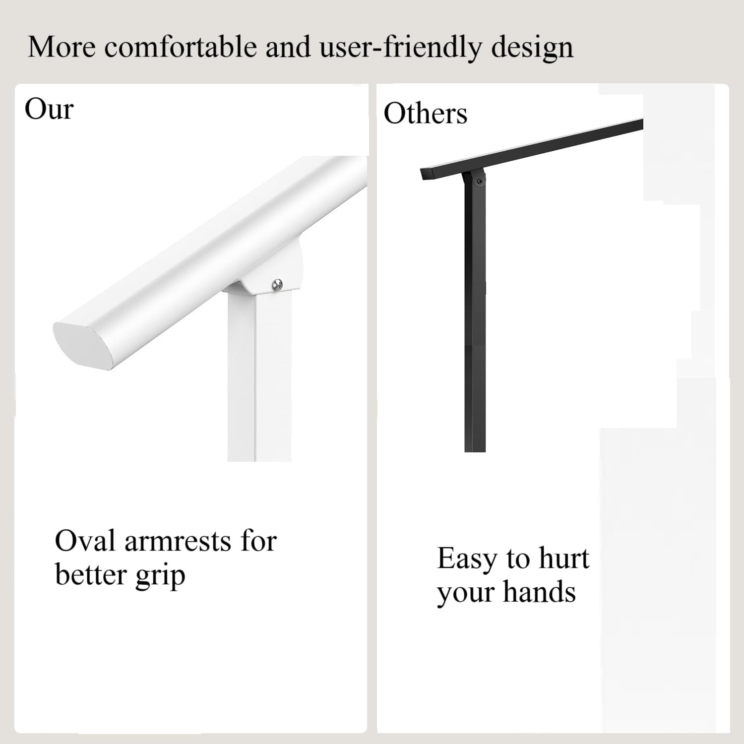 Metty Metal front porch rail adds sturdy entryway support