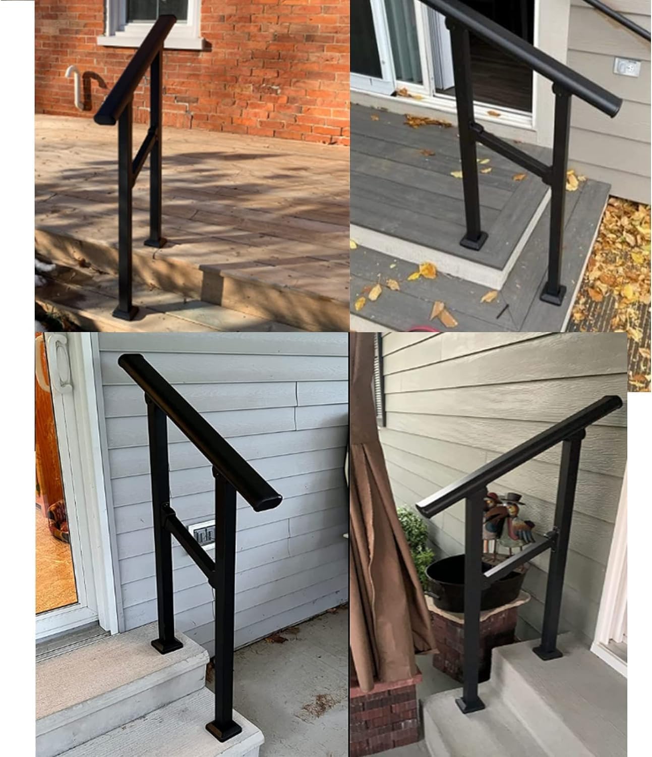 Metty Metal residential and commercial rail option fits various environments