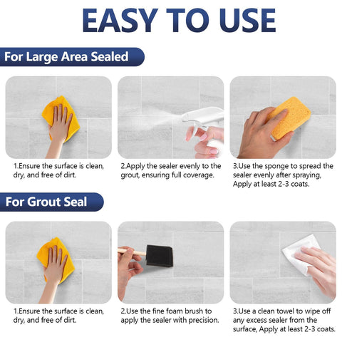 Meuvcol grout sealer 35oz bottle ready for long-lasting coverage