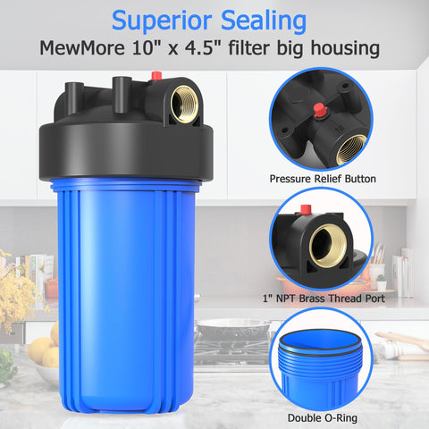 MewMore WHB10 cap with pressure relief facilitates quick cartridge changes