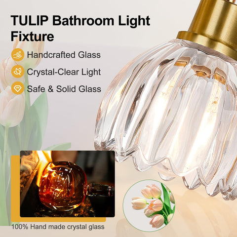 Meybiok brushed gold finish with durable metal construction.
