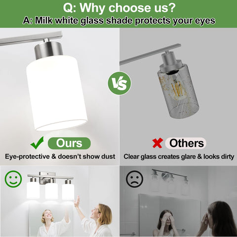 Standard E26 base compatibility supports LED, CFL, and incandescent bulbs.
