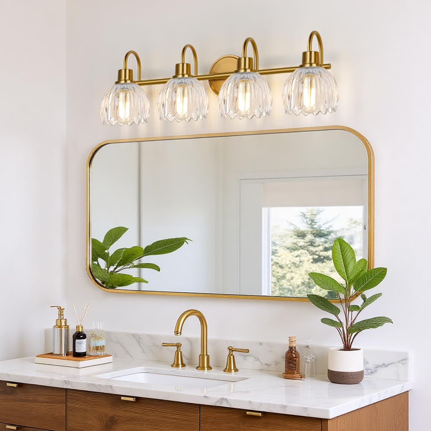 Meybiok versatile above mirrors, vanities, hallways, and more.