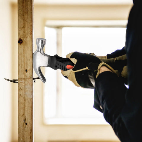 Mezchi compact stubby hammer fits in small tool kits and drawers.