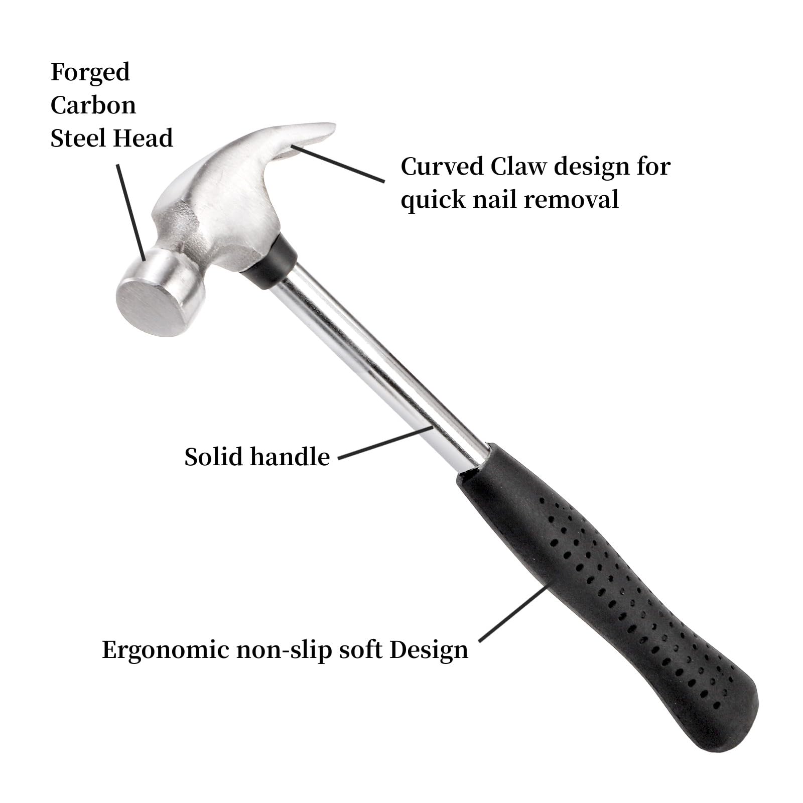 Mezchi forged carbon steel head showing durability for everyday tasks.