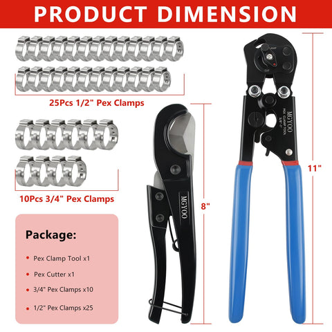 MGYOO Ratchet self-release mechanism shown during crimping