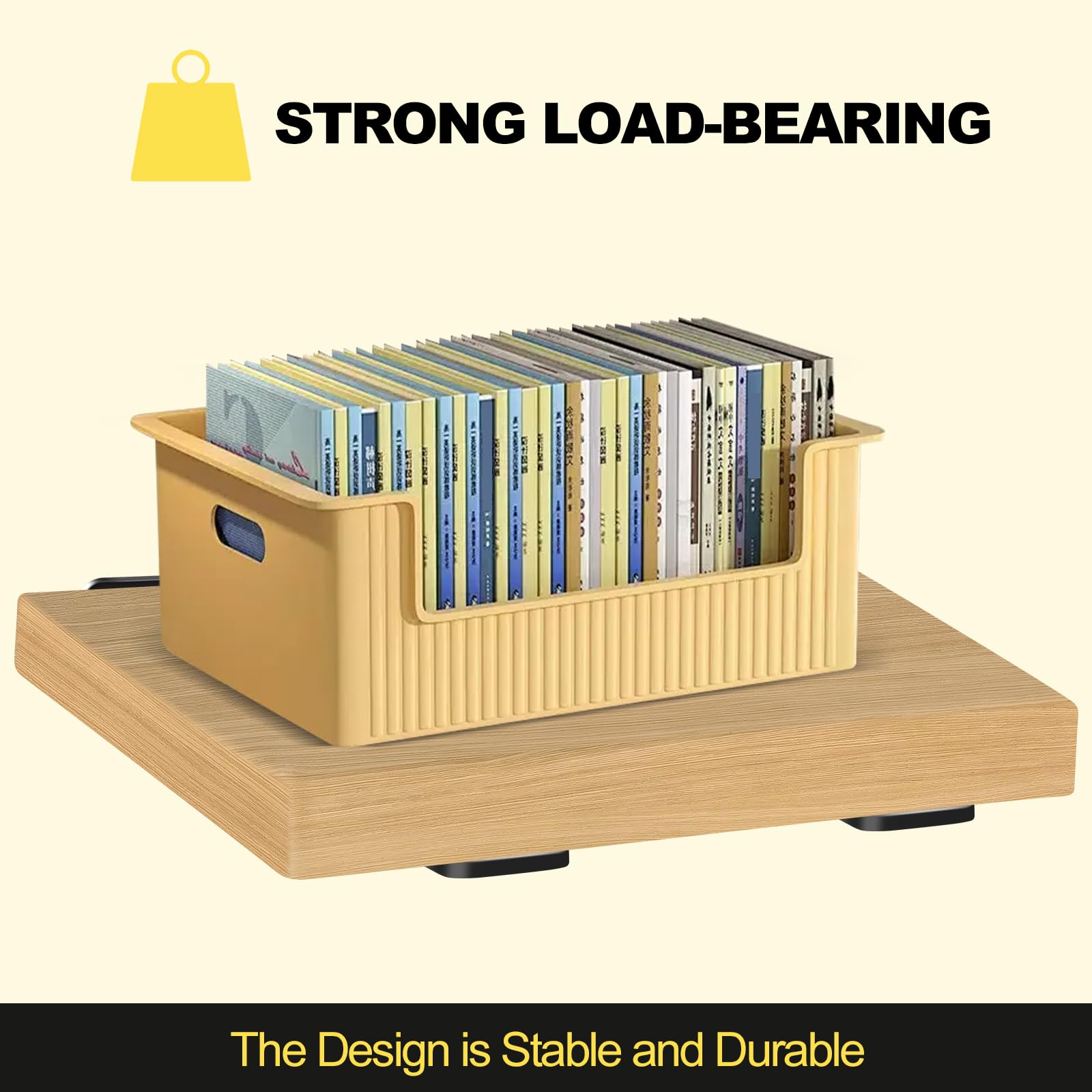 MHMYDZ screws pack bundled with brackets for quick shelf setup.