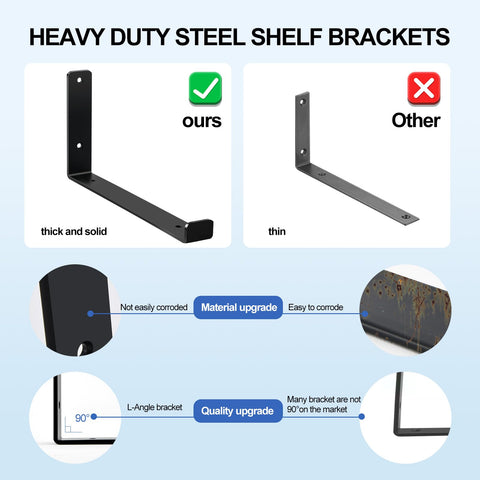 MHMYDZ wall-mounted brackets simplify setup, keeping spaces organized