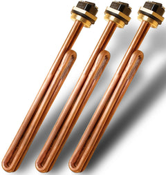 Mhrxusd HE 90240 copper-tubing element ensures durable heat transfer in tankless heaters.