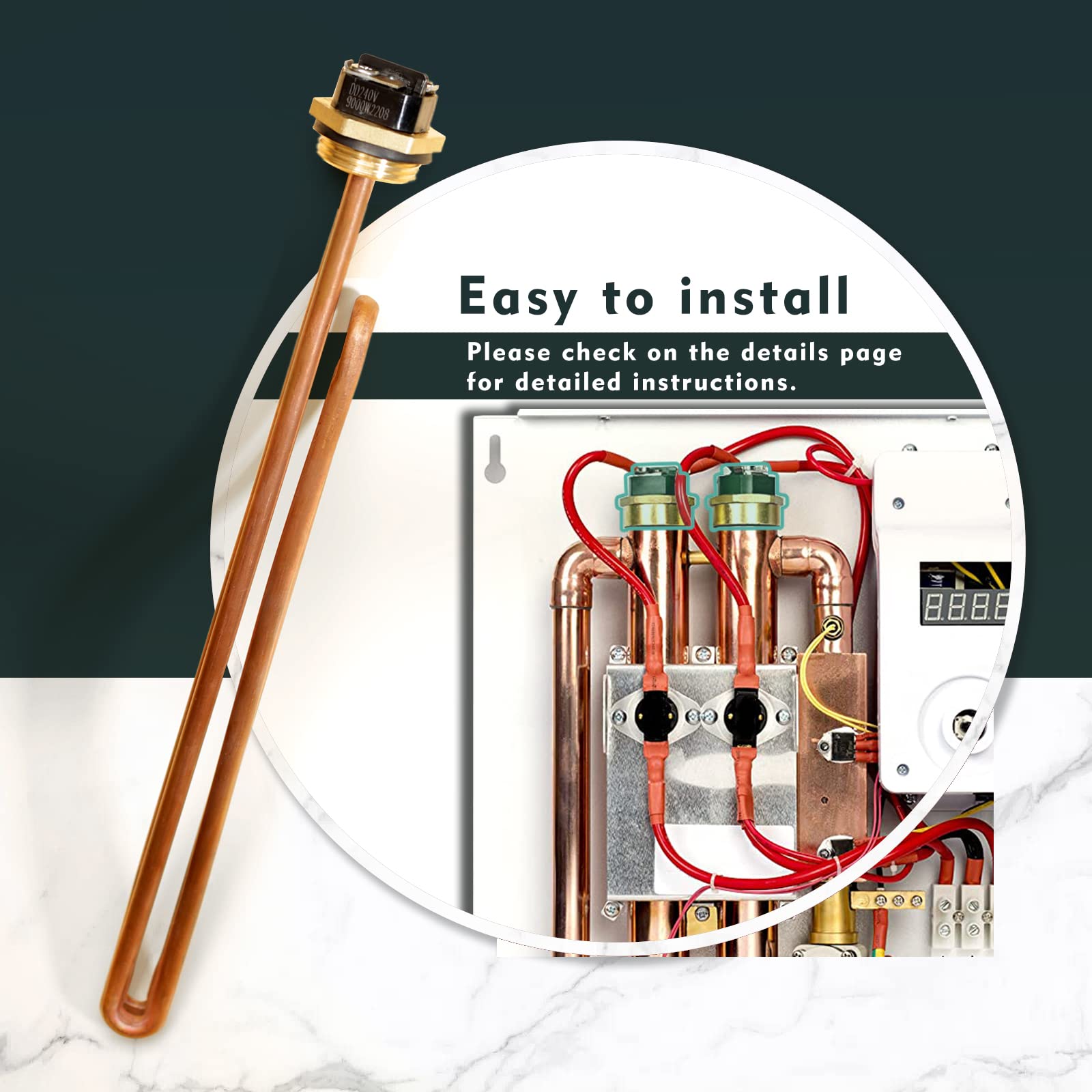 Mhrxusd HE 90240 easy-installation with standard o-ring gasket included.