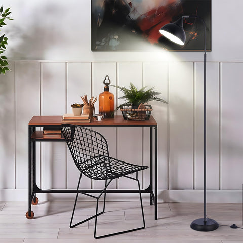 MHYFYH easy assembly process shown for the floor lamp