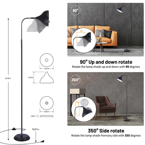 MHYFYH lamp tilt head for precise reading lighting