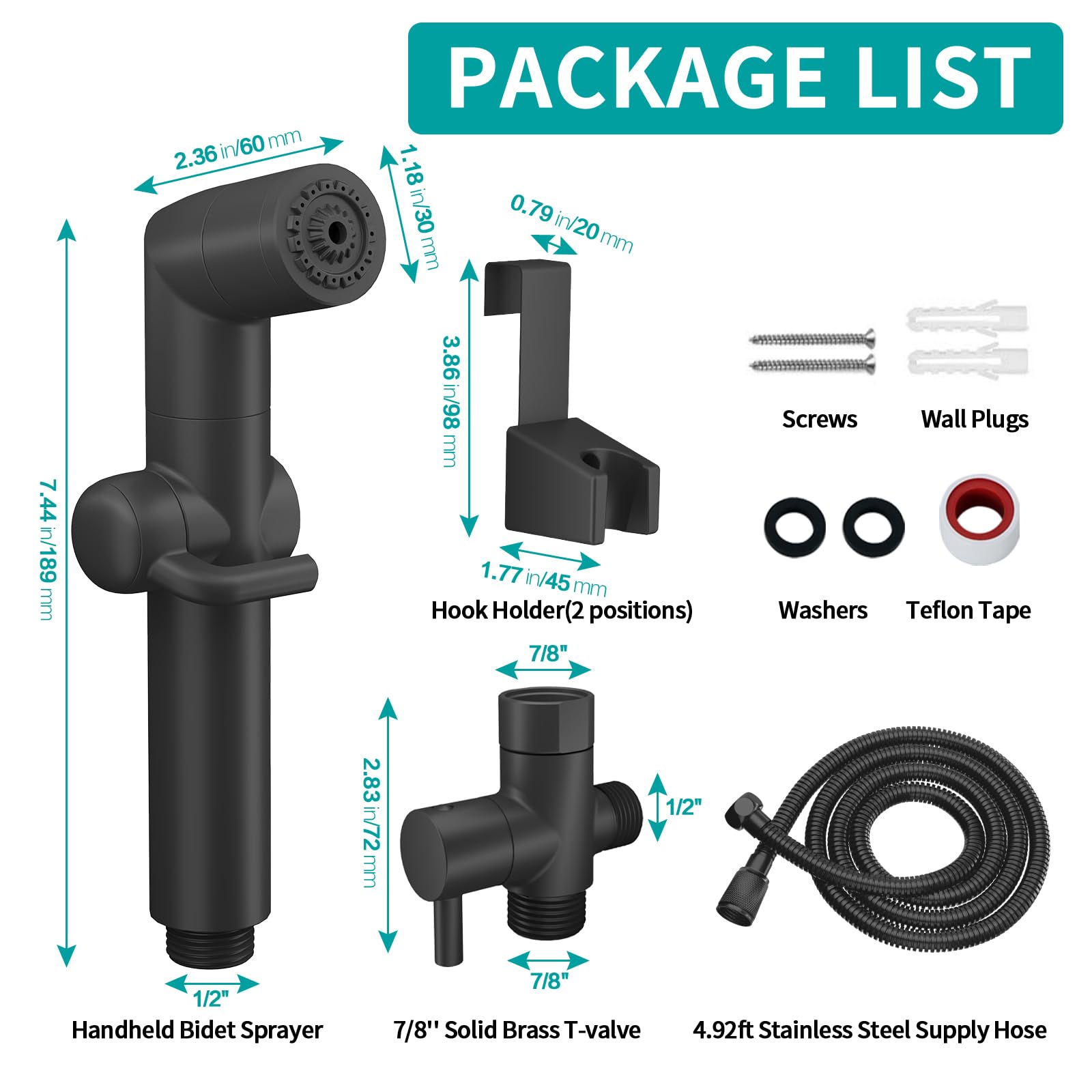 MIAOHUI installation options show wall or tank mounting for flexible setup