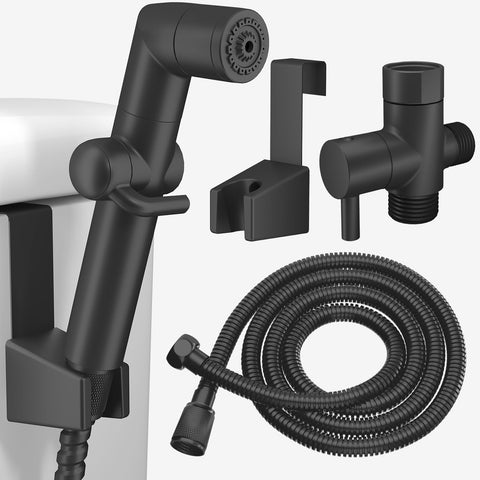 MIAOHUI Muslim Shower overview in bathroom showing versatility