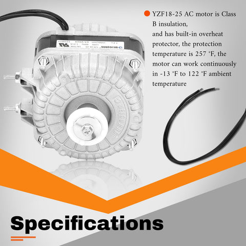 Micnce YZF18-25 condenser fan application illustrates versatile refrigeration use