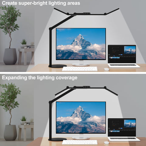 Micomlan Architect Desk Lamp swing arm enables precise task lighting at multiple angles.