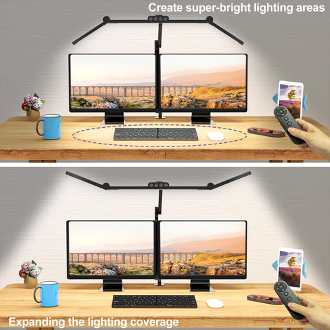 Micomlan desk lamp with 7 joints enabling precise adjustable lighting for tasks.