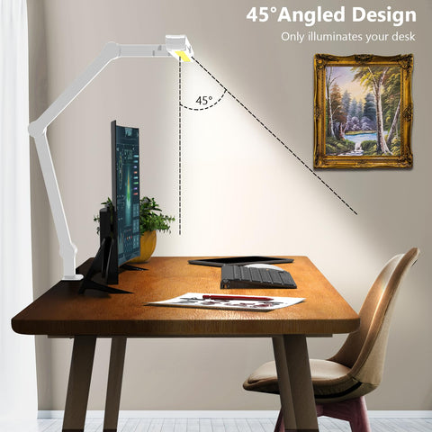 Micomlan dimmable lamp with remote enables quick lighting adjustments from your chair.