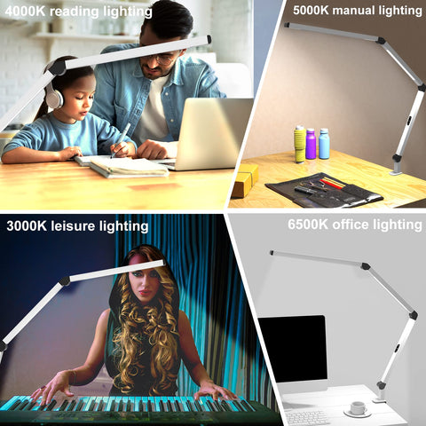 Micomlan desk lamp with memory and 30-minute timer supports routine use