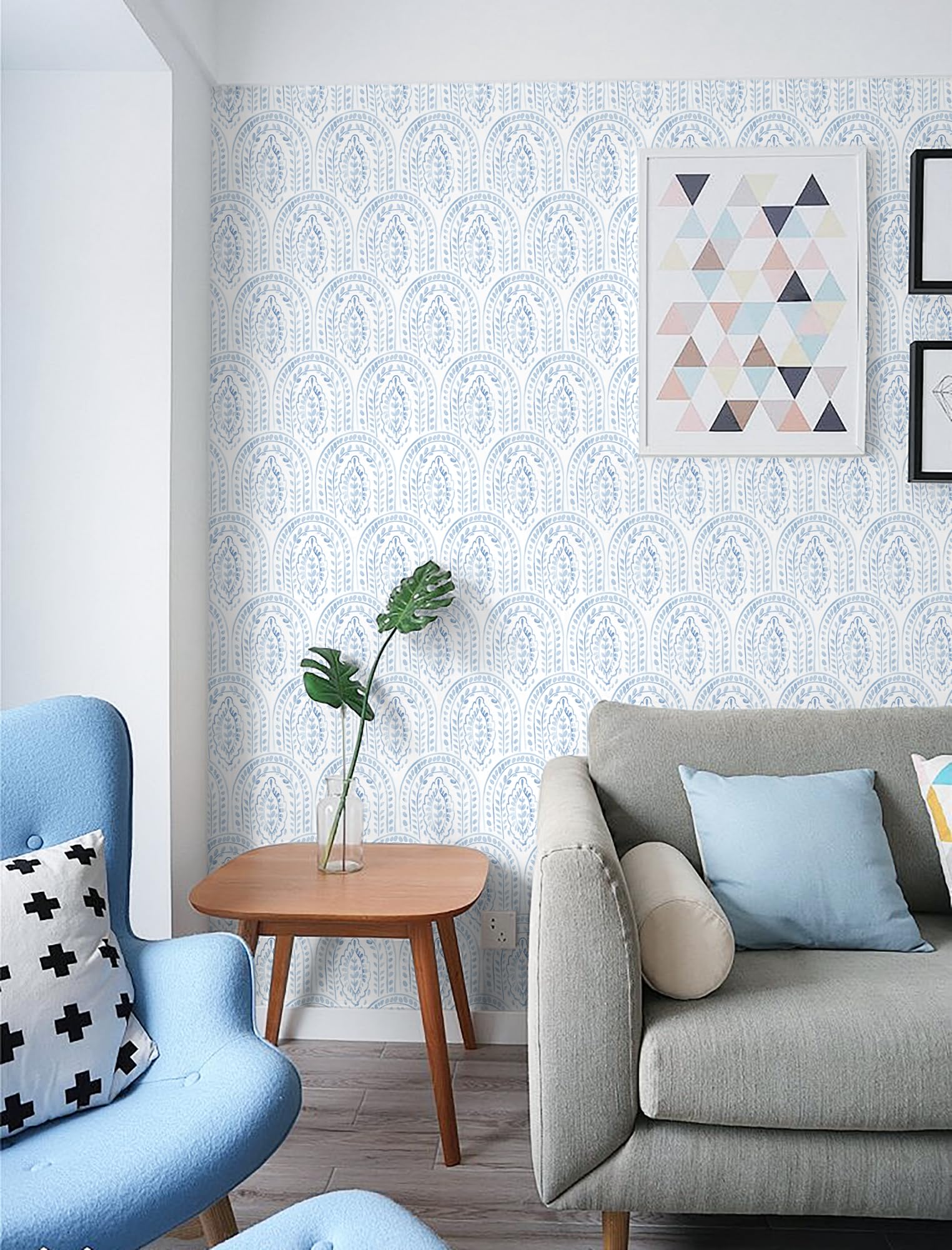 Micpolo boho arched lines and dots design for stylish walls