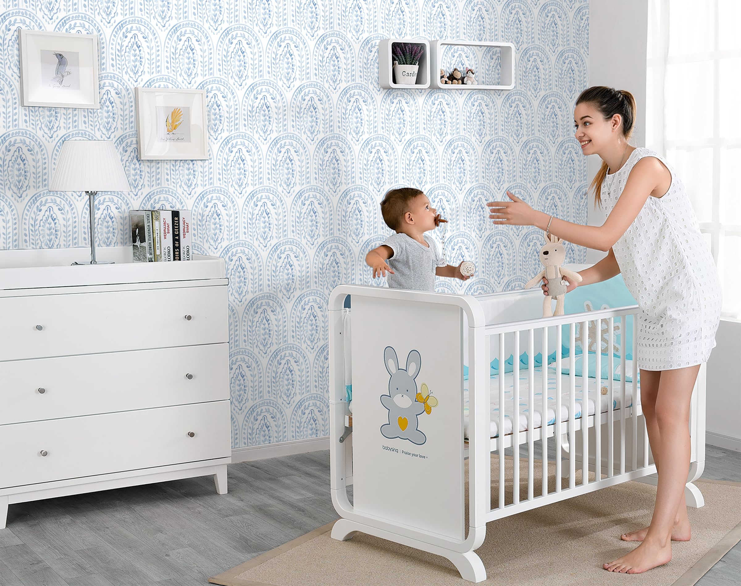 Micpolo modern wallpaper suitable for bathrooms and kitchens
