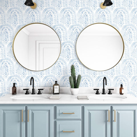 Micpolo wallpaper covers up to 47 sq ft for fast updates