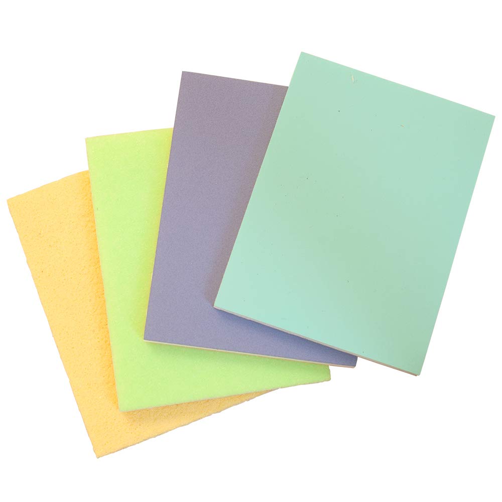 Micro-Mesh Corian repair kit pads close-up showing durable soft-touch surfaces for precise spot repairs.