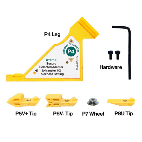 MICROJIG FitFinder Centering setup streamlines complex tasks with fewer adjustments.