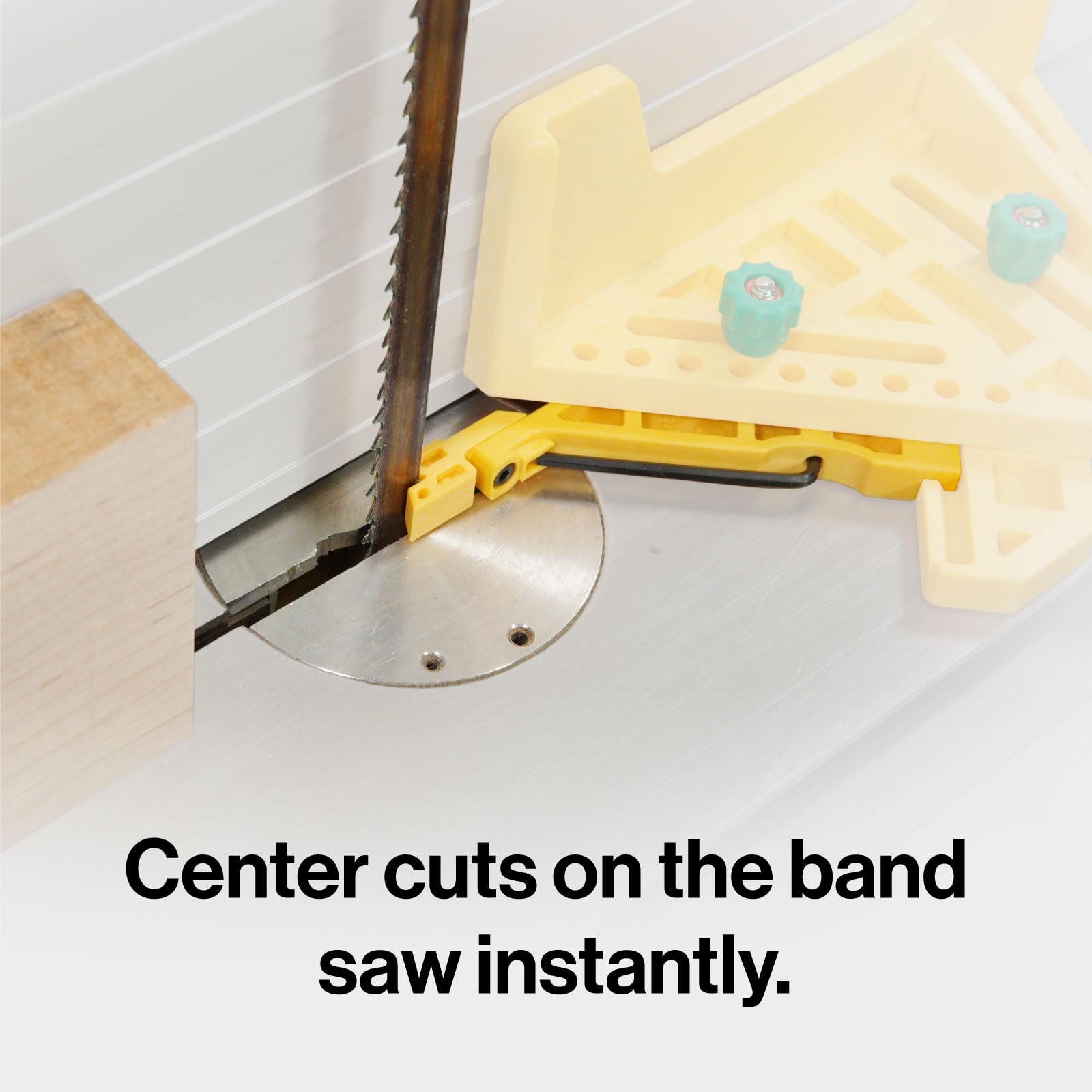 MICROJIG FitFinder Up Tip enables accurate depth settings for router bits.