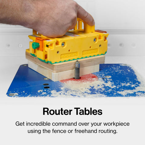 GRR-RIPPER Pro bevel edging demonstrates stable, clean bevel cuts.