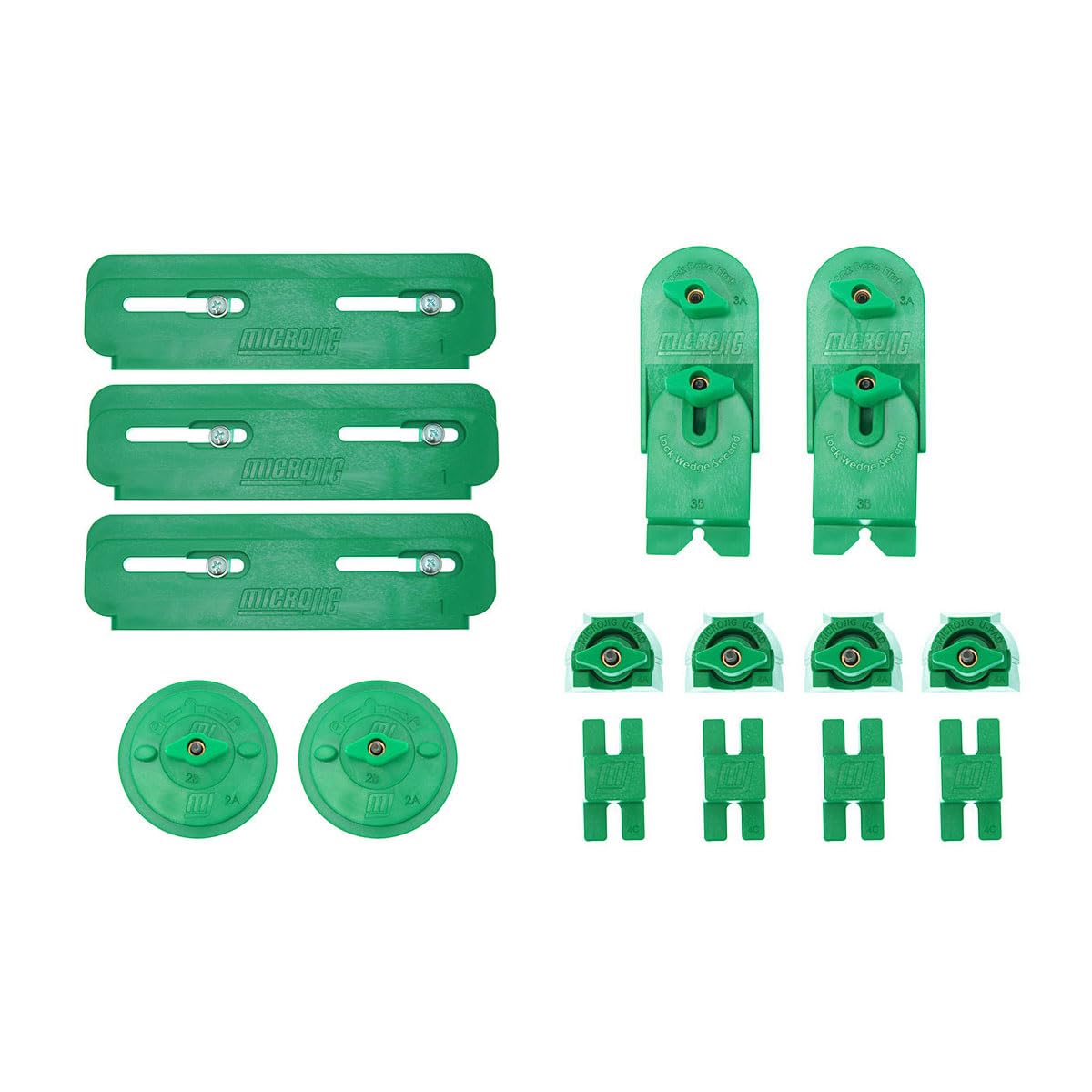 MICROJIG MatchFit edge guides provide repeatable stock positioning for precise CNC operations.