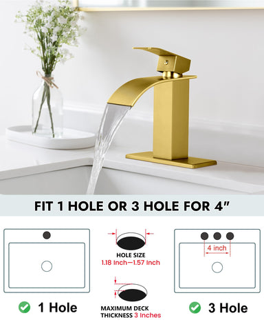 Midanya pop-up drain included for easy basin maintenance