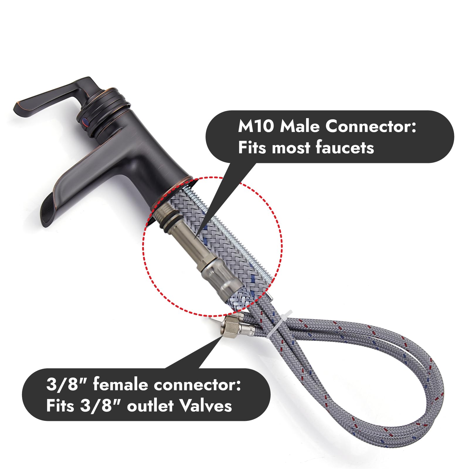 Midanya easy installation with a wrench for quick setup