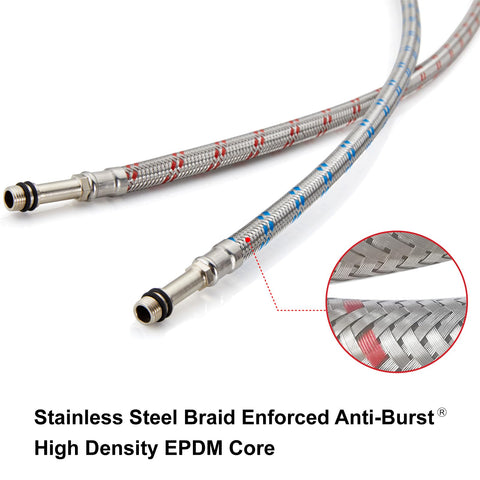 Midanya NSF/cUPC certified hose for safe drinking water connections