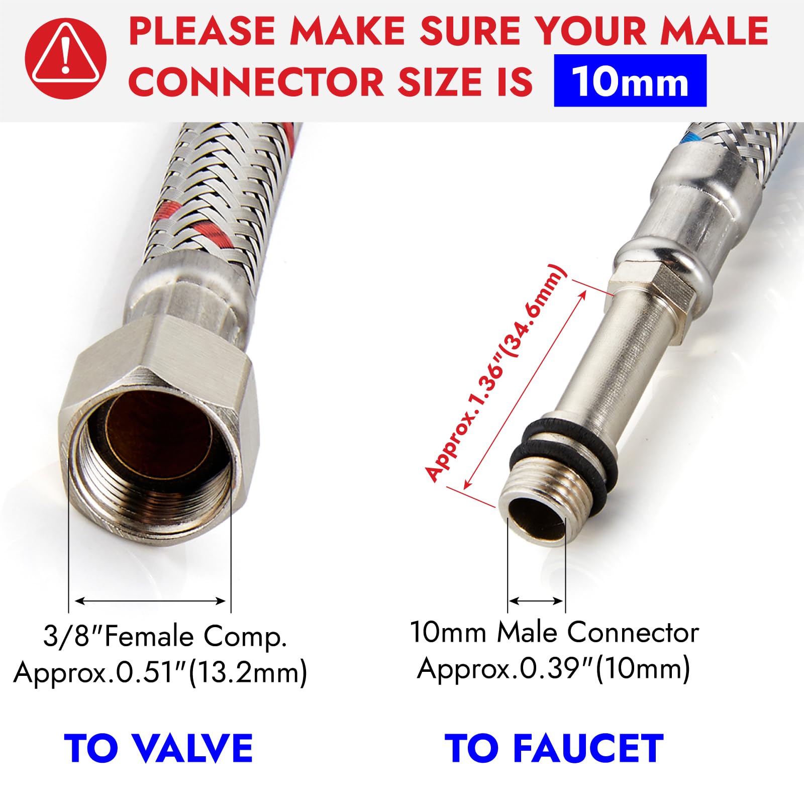 Midanya stainless steel fittings resist corrosion for reliable connections