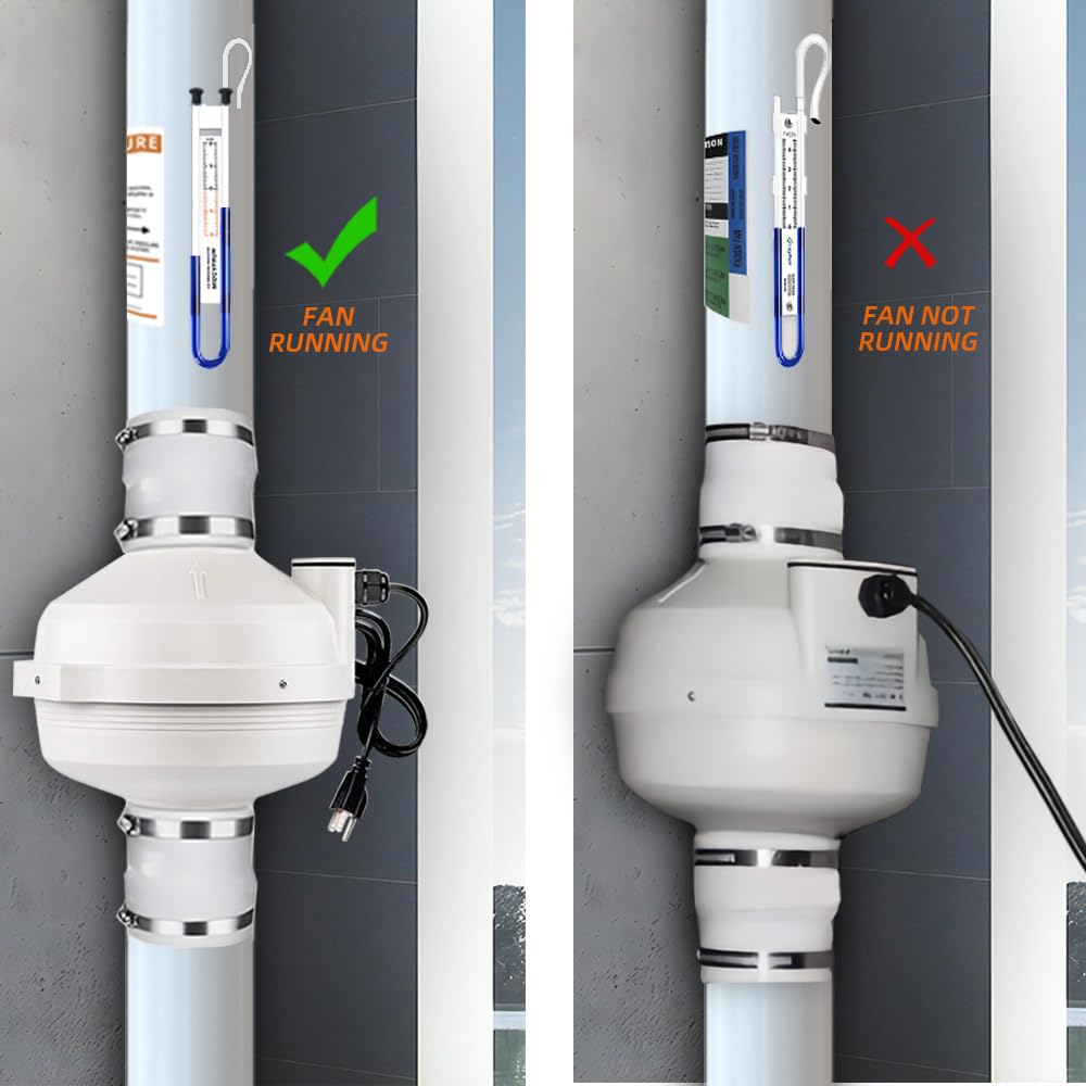 MIDCVFRUN IP67 waterproof design suits indoor and outdoor installations.