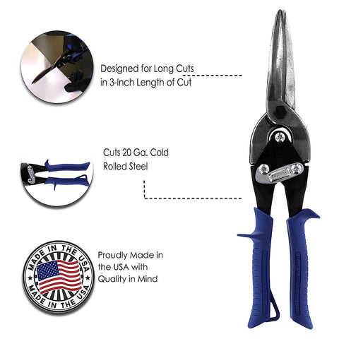 Midwest MWT-6716A long-cut edge illustrates extended cutting life and efficiency.