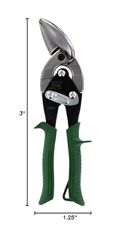 Midwest Snips forged molybdenum alloy steel blade offers long edge life.