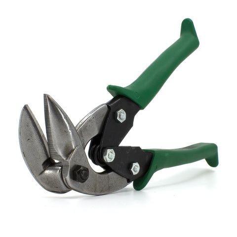 Midwest Snips forged blade enables clean, precise cuts in metal.