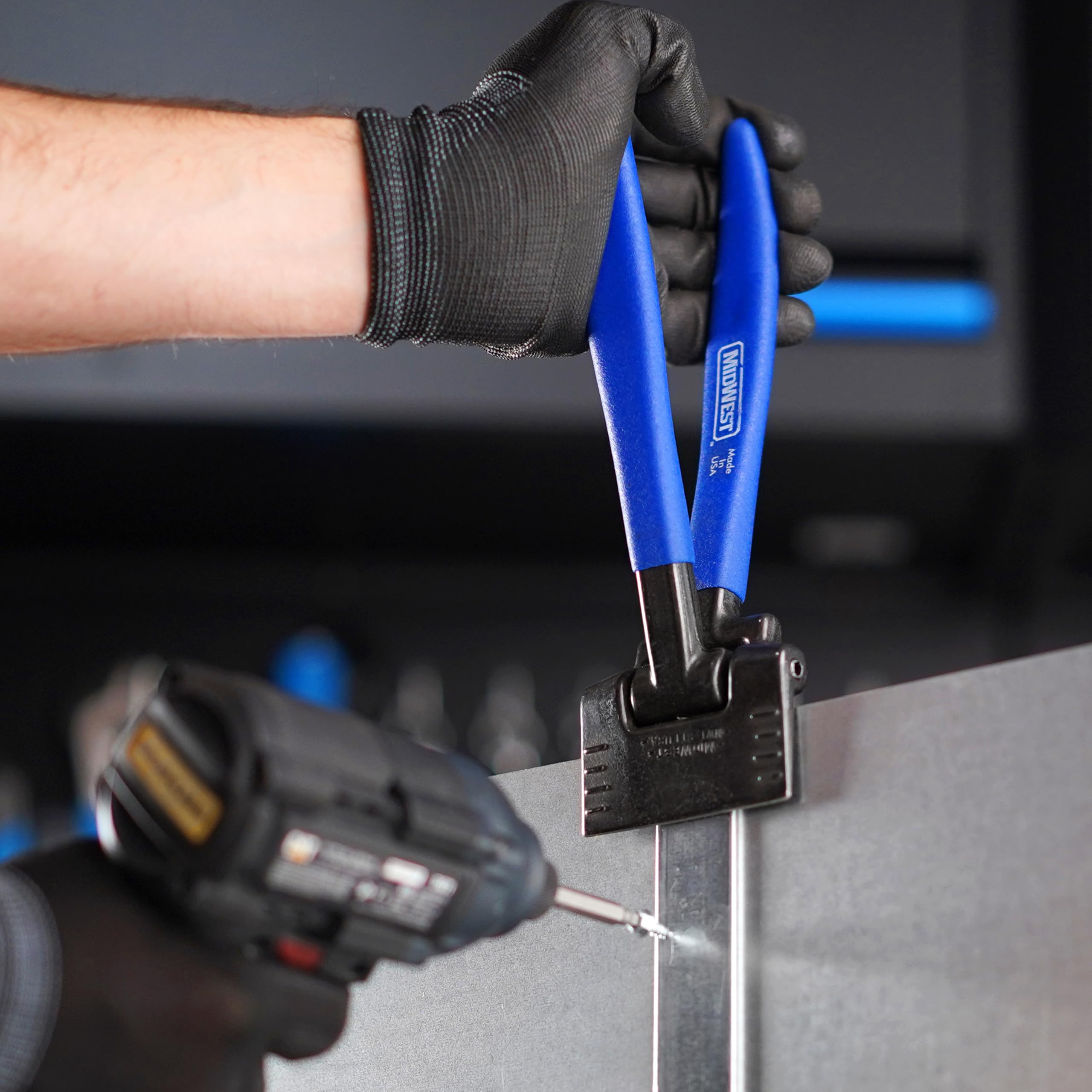 Midwest Snips MWT-ST1 hot drop-forged steel components.