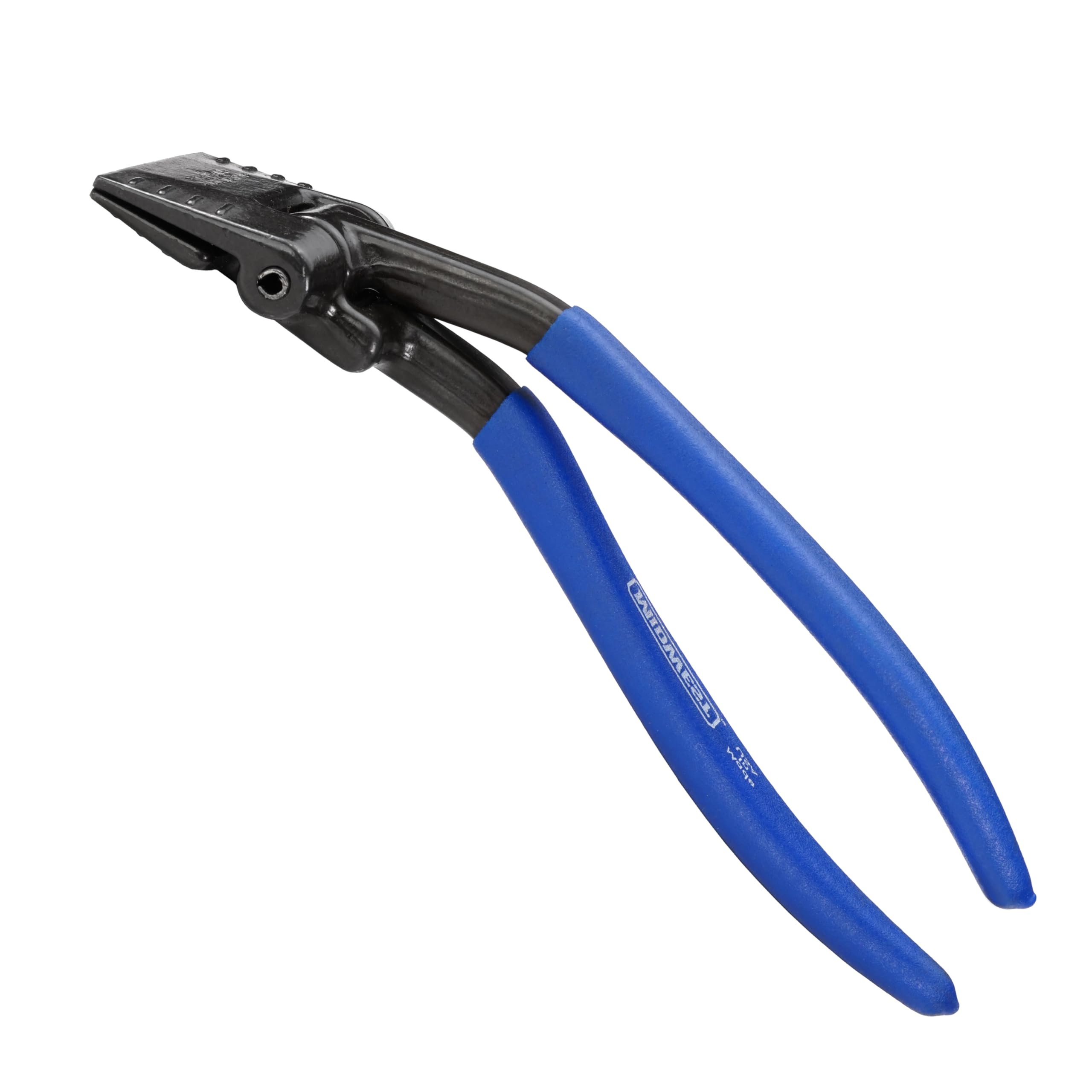 Midwest Snips Seamer Tong Kush-N-Power grips deliver comfort during long use.