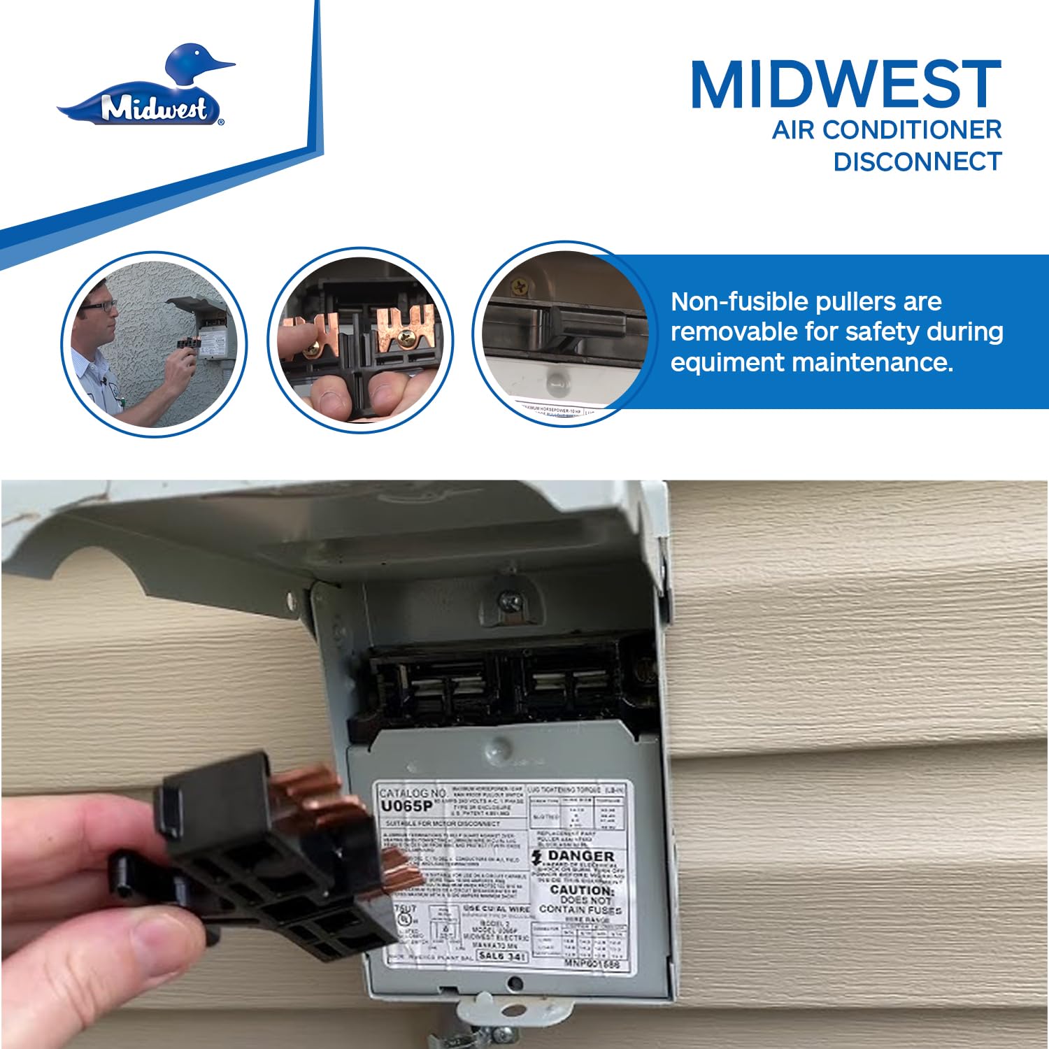 Midwest U065P Noryl thermoplastic enclosure offers insulation and weather resistance
