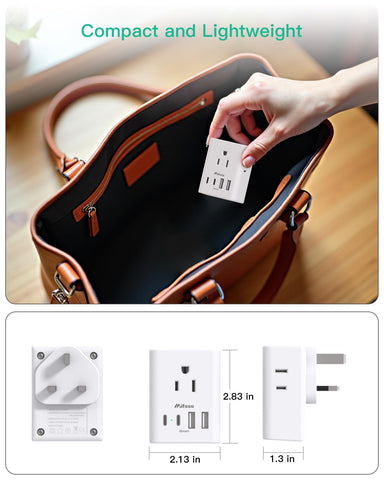 Mifaso compact travel accessory fits in luggage