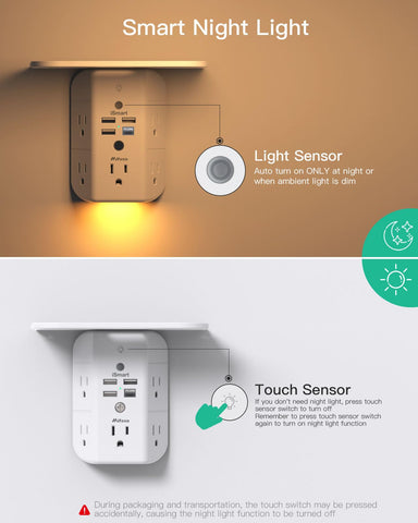 Mifaso PD20W detachable shelf keeps devices off counters and within reach.