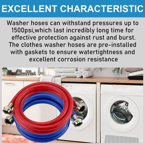 Pre-installed gaskets provide watertight seals and corrosion resistance