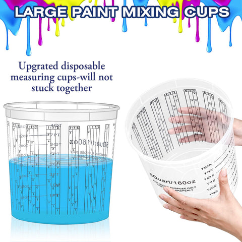 Mifoci durable plastic cups with lids for mess-free storage.